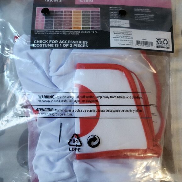 New Kids Halloween  Nurse Dress Up Costume Size 6/6X - Picture 3 of 3